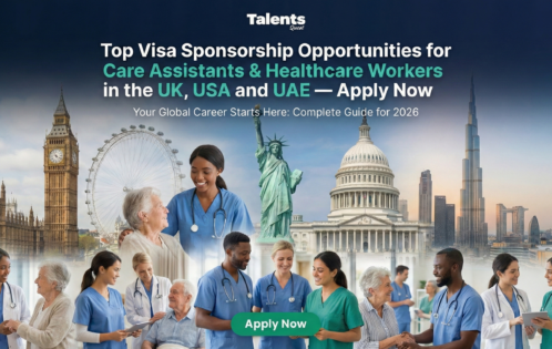 Top Visa Sponsorship Opportunities for Care Assistants & Healthcare Workers in the UK, USA and UAE — Apply Now
